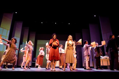 actors performing on stage